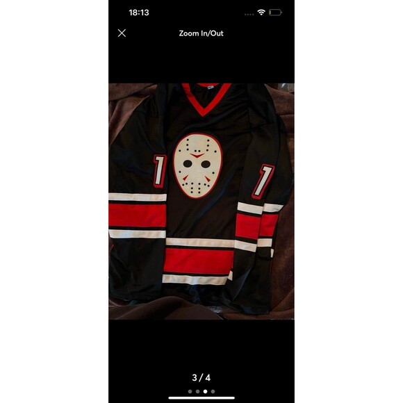 Jason Voorhees Signed Hockey Jersey #13 – JSA Witness COA – Friday the 13th - Picture 3 of 4